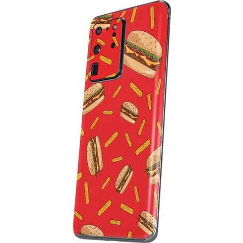 Burgers and Fries Galaxy S20 Ultra 5G Skin